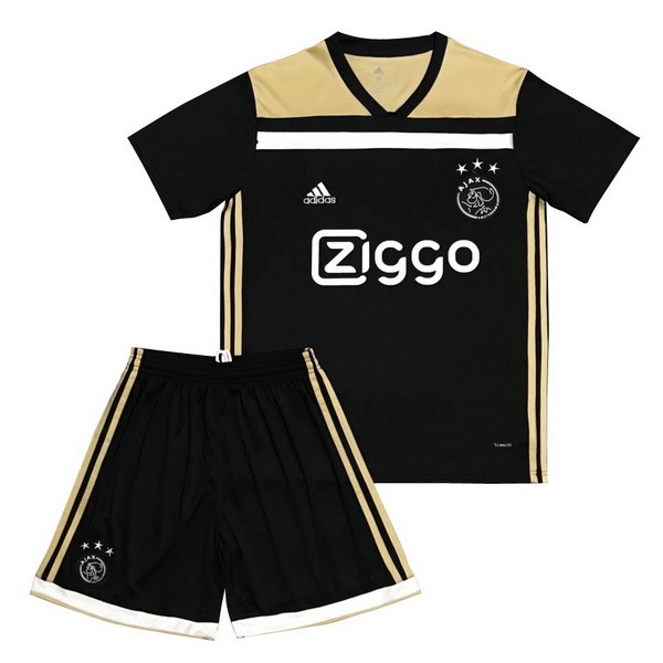 Maillot Football Ajax Exterieur Enfant 2018-19 Noir